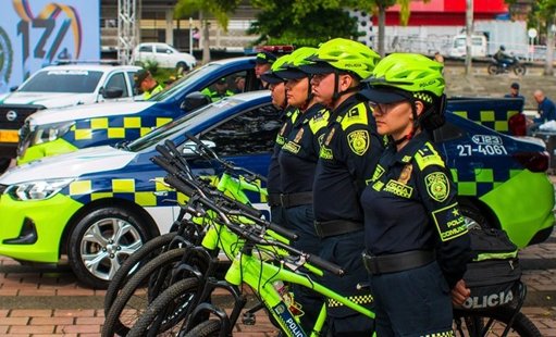 Alcaldía de Cali fortalece a la Policía Metropolitana con nueva dotación de vehículos