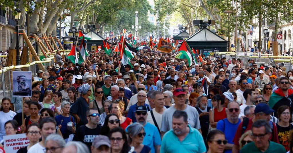 Protestos globais exigem o fim da guerra em Gaza