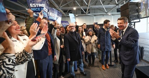 Municipales à Nice : Christian Estrosi lance sa campagne face à son rival Éric Ciotti