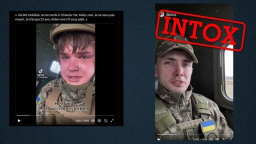 Des "deepfakes" de soldats ukrainiens utilisés dans la guerre de l'information