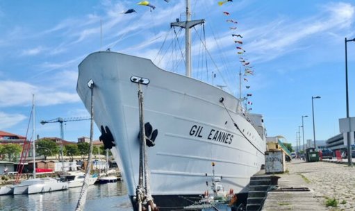 Navio-Museu Gil Eannes em Viana do Castelo Regista Melhor Agosto de Sempre