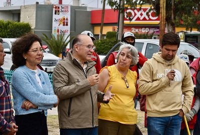 Programas comunitarios unen a gobierno y vecinos en la rehabilitación de colonias en San Luis Potosí