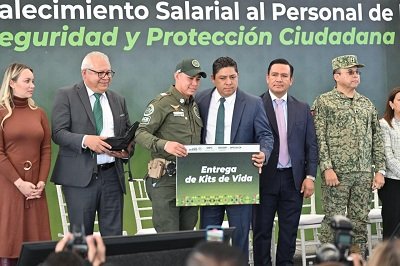 Gobernador de San Luis Potosí anuncia histórico aumento salarial para la Guardia Civil Estatal