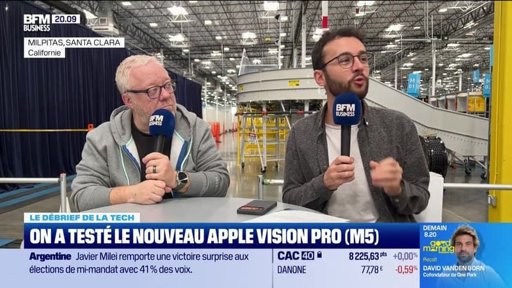 Le Vision Pro évolue avec la puce M5 face à une concurrence croissante