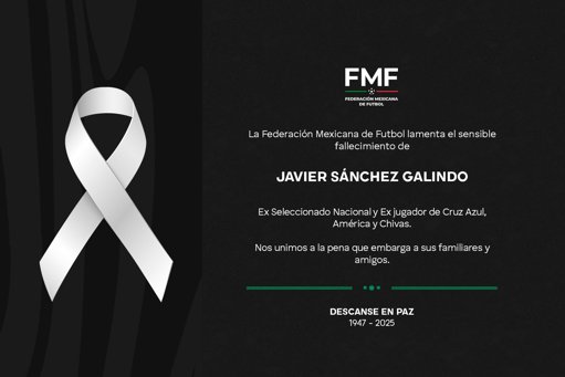 Fallece Javier 'Pierna Fuerte' Sánchez Galindo, leyenda de Cruz Azul y América
