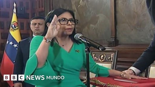 Delcy Rodríguez asume la presidencia encargada en medio de la crisis