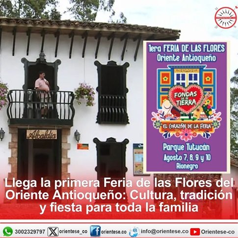 La Feria de las Flores se expande con una primera edición en el Oriente Antioqueño y un innovador Festival del Chicharrón