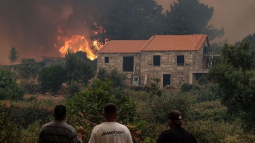 Avanço de Incêndio Leva a Confinamento de Quatro Localidades na Covilhã