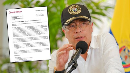 Inclusión de Petro en Lista Clinton suspende mantenimiento del helicóptero presidencial