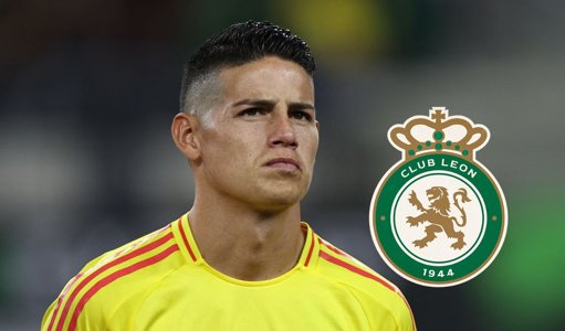James Rodríguez regresa a México con sobrecarga muscular pero sin gravedad