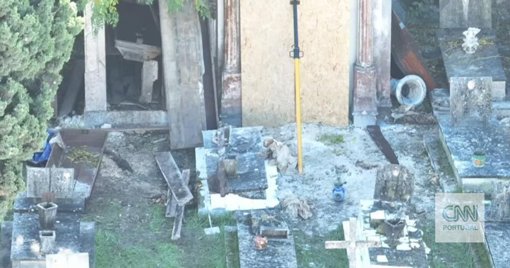 Profanação de Cemitério em Alhos Vedros Choca Comunidade