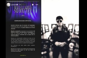 Junior H enfrenta proceso legal por apología del delito y cancela concierto en Guadalajara