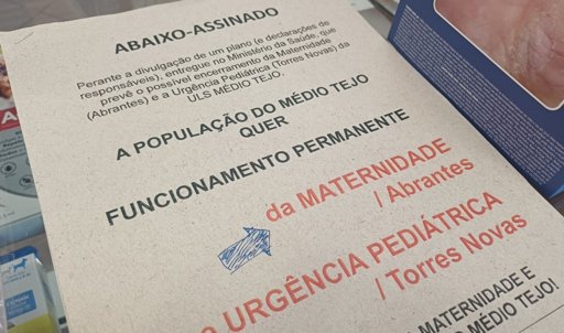 Utentes do Médio Tejo mobilizam-se contra eventual fecho de maternidade e urgência pediátrica