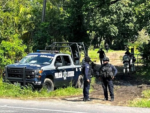 Hallan cuatro cuerpos decapitados en un rancho de Sayula de Alemán, Veracruz
