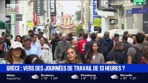 La Grèce adopte une loi controversée autorisant la journée de travail de 13 heures