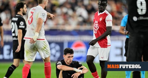 Golo de Dier nos Descontos Garante Empate ao Mónaco Frente ao Manchester City