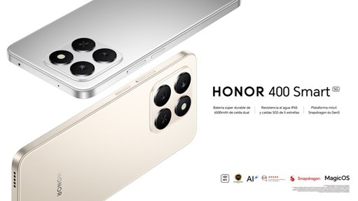 HONOR lanza en Colombia el 400 Smart, un smartphone de gama de entrada con durabilidad y batería de larga duración