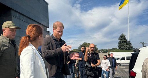 Príncipe Harry realiza visita surpresa a Kyiv para apoiar militares feridos