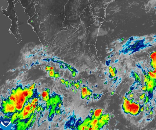 Alerta en el Pacífico por posible formación del ciclón tropical 'Priscilla'