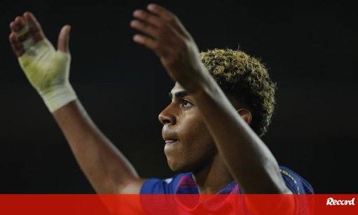 Lesão na púbis afasta Lamine Yamal por até três semanas