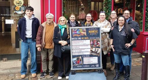 Festivités de Noël à Châteaugiron avec marché et feu d'artifice