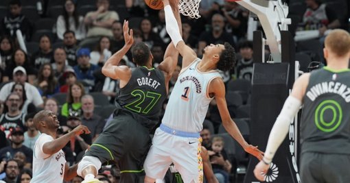 Les Spurs s'effondrent face aux Timberwolves malgré un grand Wembanyama