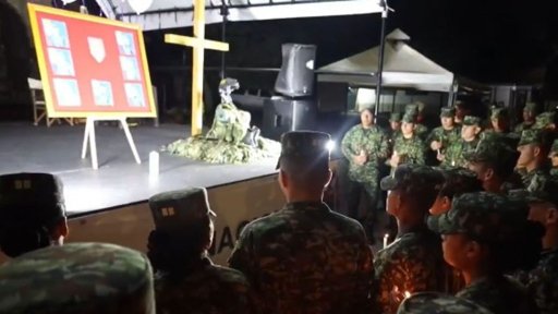 Velatones en el país rinden homenaje a soldados caídos en Aguachica