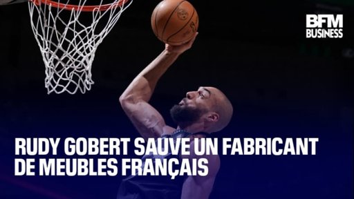 Rudy Gobert investit pour sauver l'entreprise de meubles qui fut l'un de ses premiers sponsors