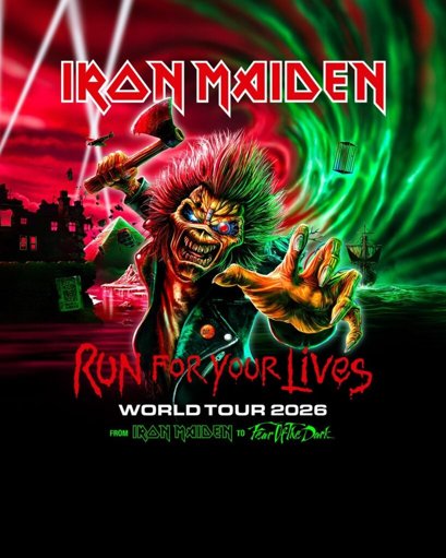 Iron Maiden anunciam regresso a Portugal com concerto no Estádio da Luz