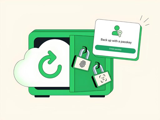 WhatsApp Refuerza la Seguridad con 'Passkeys' para Proteger Copias de Seguridad Mediante Huella o Rostro