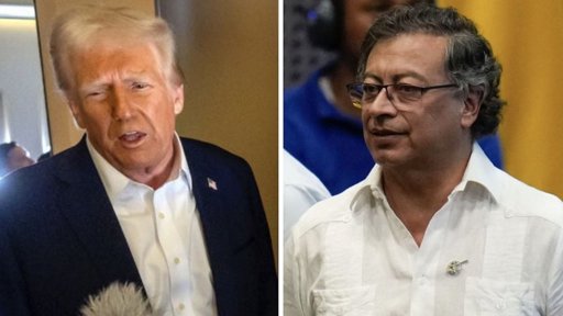 Escala tensión diplomática: Trump llama a Petro “líder del narcotráfico” y suspende ayuda a Colombia