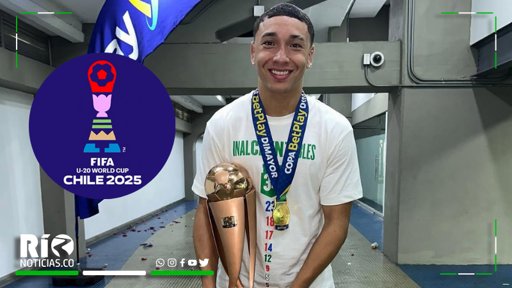 Elkin Rivero, talento de Montería, convocado a la Selección Colombia para el Mundial Sub-20