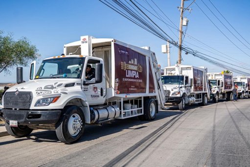 Inauguran 66 nuevas rutas de recolección de basura en la zona este de Tijuana