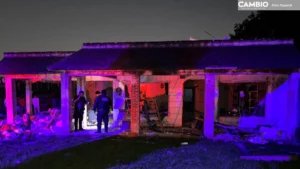 Muere niño en explosión de polvorín clandestino en Xiutetelco, Puebla