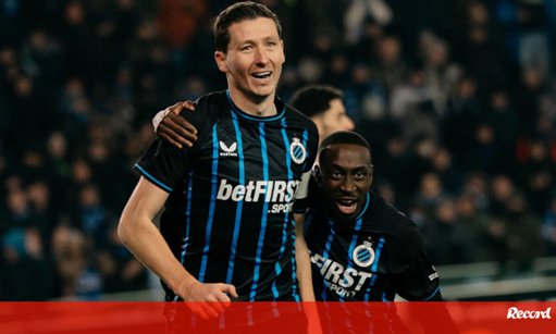 Club Brugge vence antes de visitar Alvalade para a Liga dos Campeões