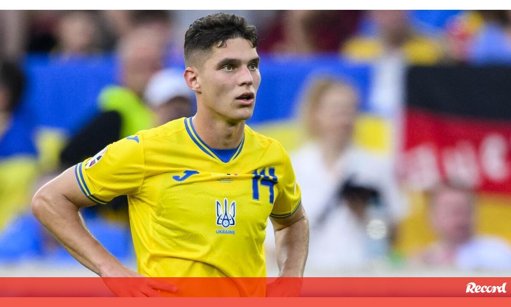 Lesão de Sudakov gera preocupação e versões contraditórias entre Benfica e seleção da Ucrânia