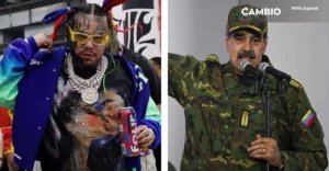 Tekashi 6ix9ine celebra en Instagram compartir prisión con Nicolás Maduro
