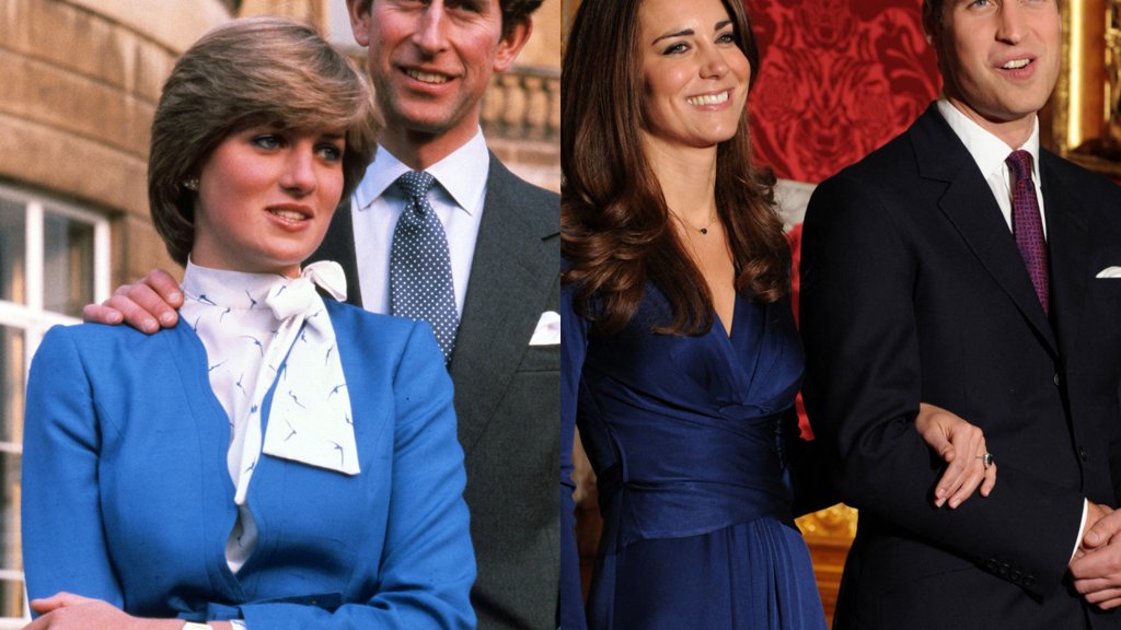 O icónico anel de noivado da Princesa Diana, agora usado por Kate Middleton