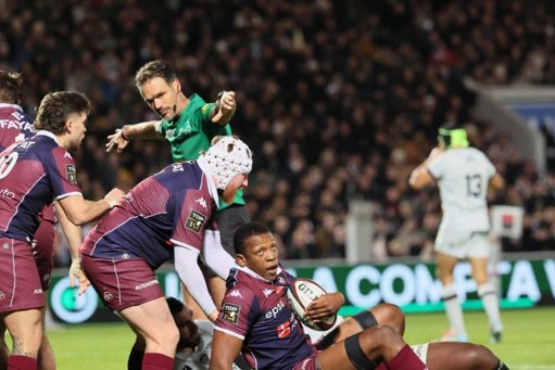 Top 14 : L'UBB corrige Toulon et monte sur le podium