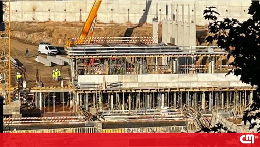 Acidente de trabalho fatal nas obras das piscinas municipais de Vila Real
