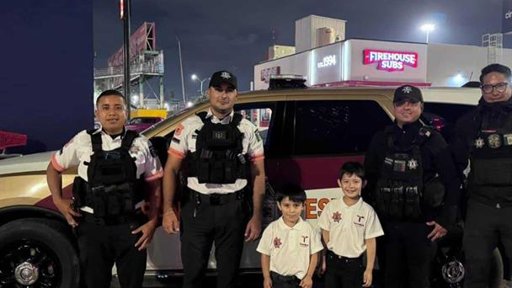 Niños de Reynosa cumplen su sueño de ser agentes de Tránsito Estatal