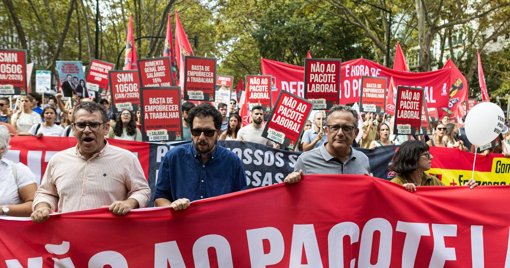 Manifestação em Lisboa dá sinal ao Governo contra revisão laboral