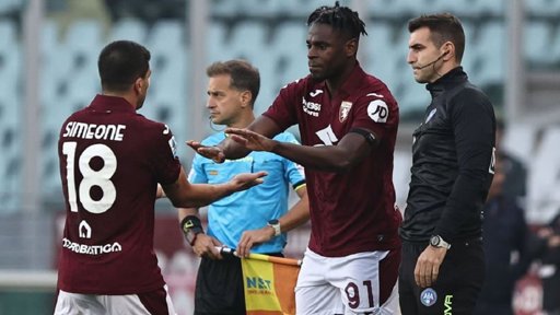 Duván Zapata busca consolidarse en Torino en medio de su recuperación