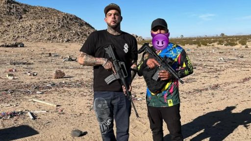 Emiliano Aguilar desata polémica con publicaciones sobre armas y conflictos familiares