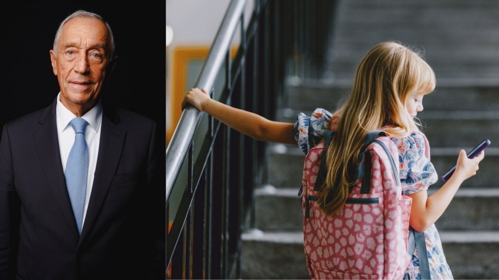 Presidente Promulga Proibição de Telemóveis nas Escolas até ao 6.º Ano