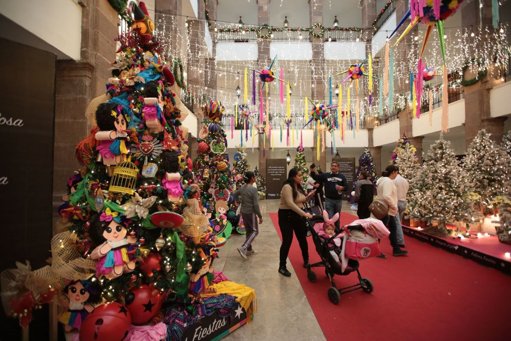 Inauguran en Coahuila la exposición “Navidad Mexicana” con la colaboración de clubes de jardinería