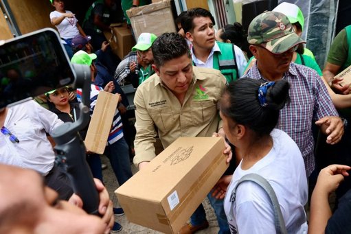 Gobierno y Sociedad Civil se Unen para Apoyar a Damnificados en la Huasteca Potosina