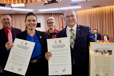 San Luis Potosí y Tucson, Arizona, Sellan Hermanamiento para Impulsar Desarrollo