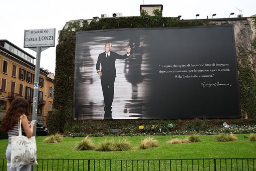O futuro da Armani após a morte do fundador: Venda ou IPO