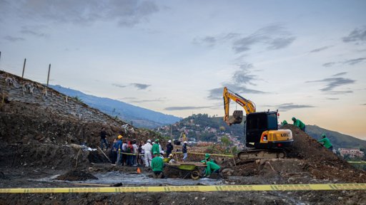 JEP recupera el séptimo cuerpo en La Escombrera de la Comuna 13
